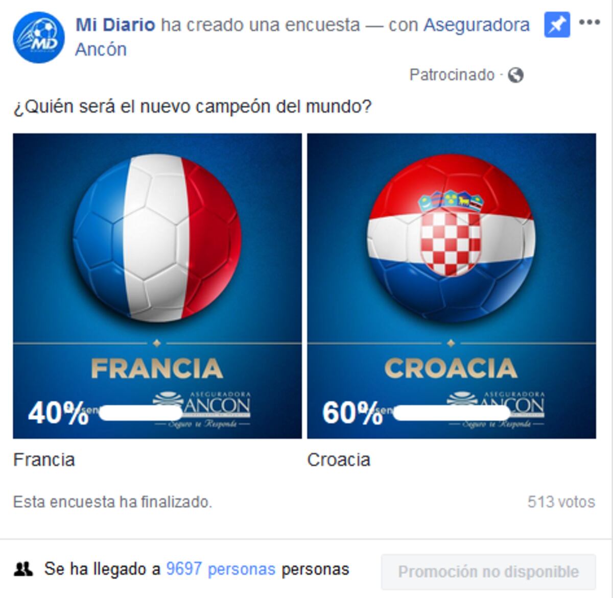 Estos son los resultados de las encuestas realizadas en nuestra web y redes