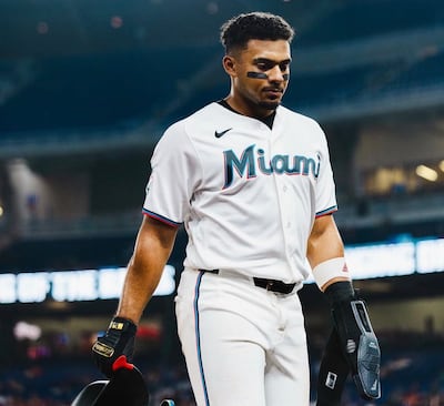 Leonardo Jiménez conecta su primer jonrón con los Marlins y sellan la barrida