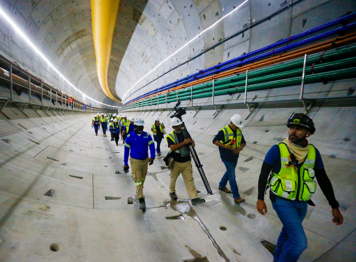 Tuneladora Panamá está a punto de alcanzar Balboa