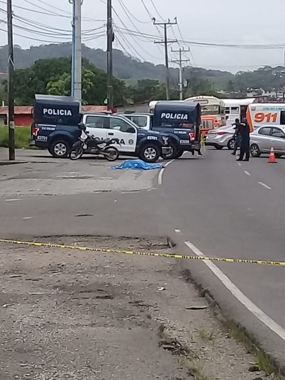 Último día del padre. Disparan a hombre con su hija.Lo matan y hieren a la bebé