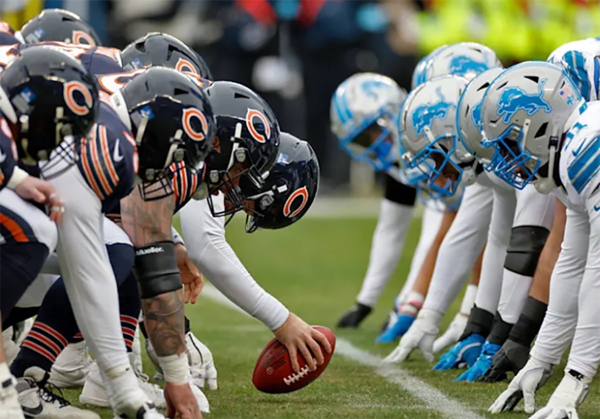 ¡El choque que definirá el segundo puesto de la NFC! Bears contra Lions