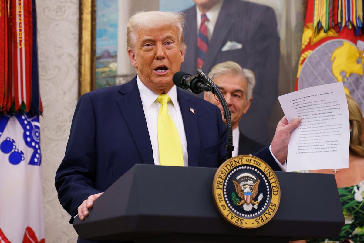 Encuesta pone a Trump como el presidente con la aprobación más baja en siete décadas