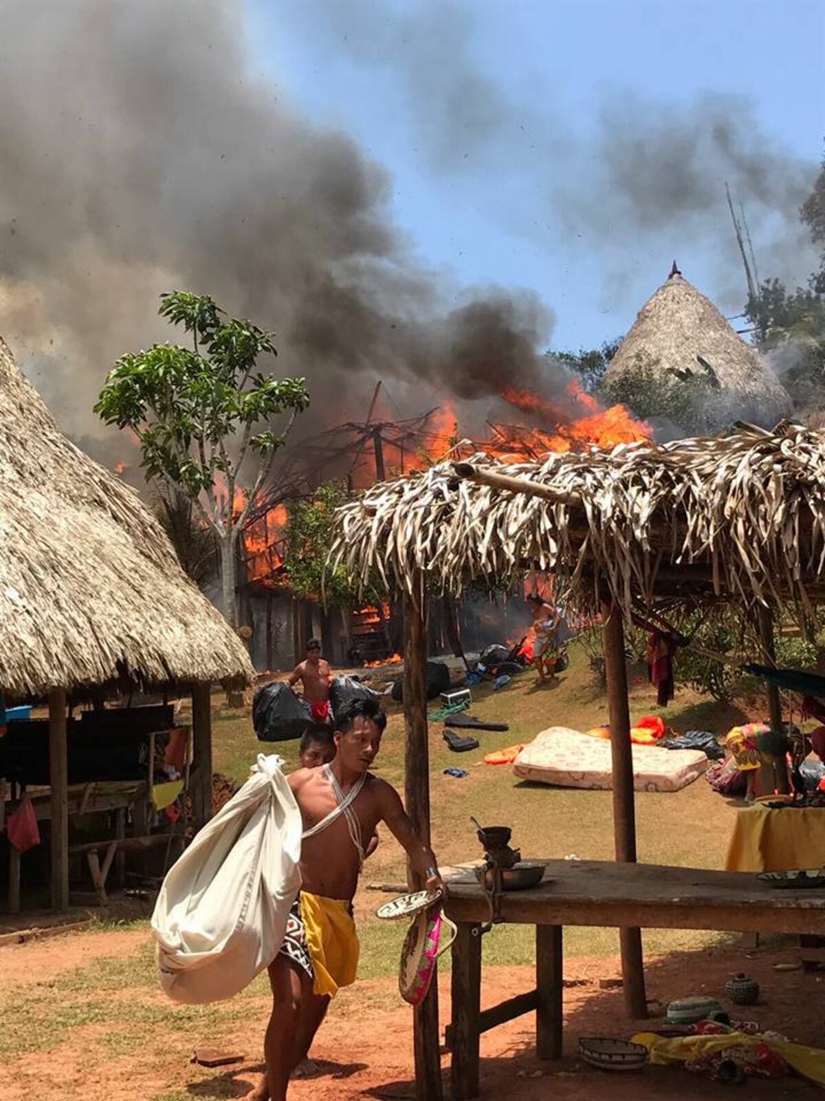Cuatro casas se queman en comunidad Emberá Quera