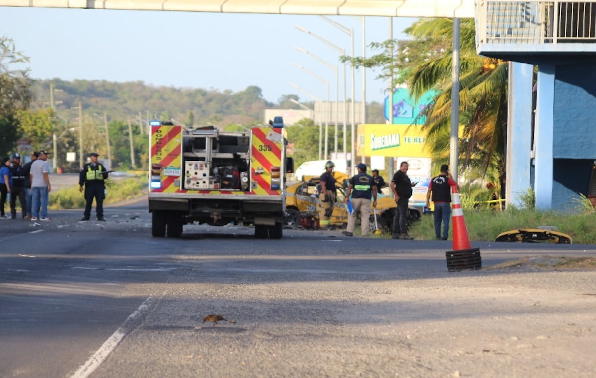 Fin de semana mortal: Accidentes de tránsito cobran cinco vidas en Panamá