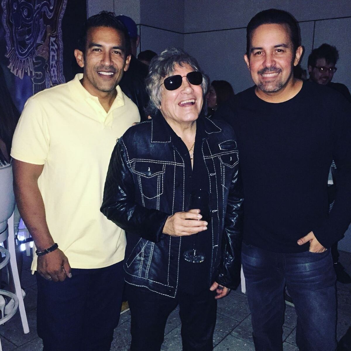 ¡Siguen cotizados! Gaitanes se reúne con grandes en restaurante de los Estefan