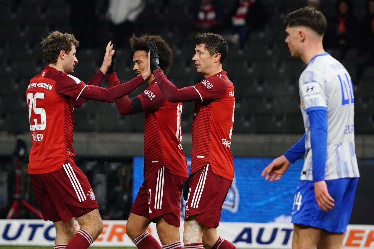 Lewandowski no marca, pero el Bayern golea
