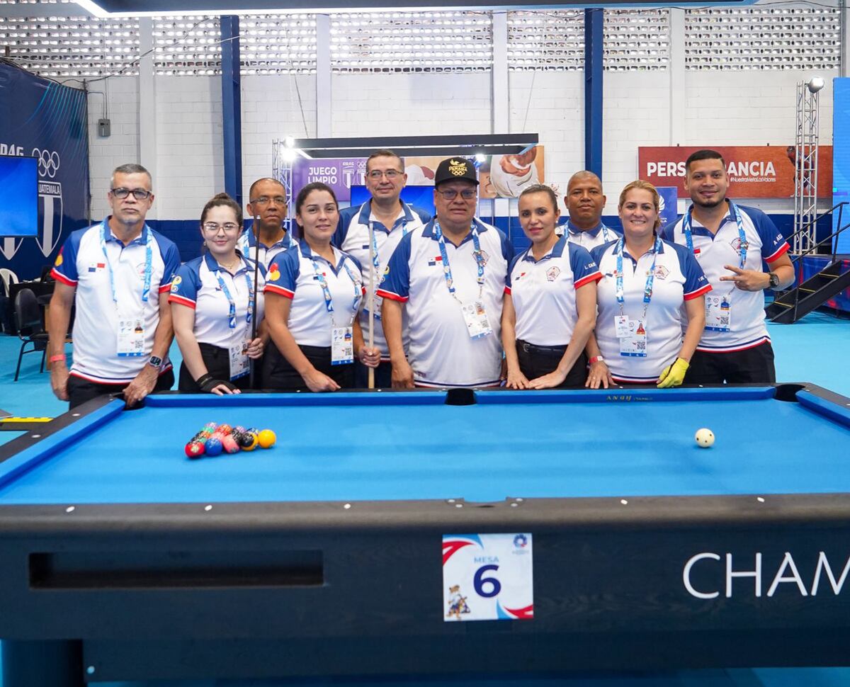 ¡Panamá brilla en el billar! Tres Medallas de Bronce en Guatemala 2025