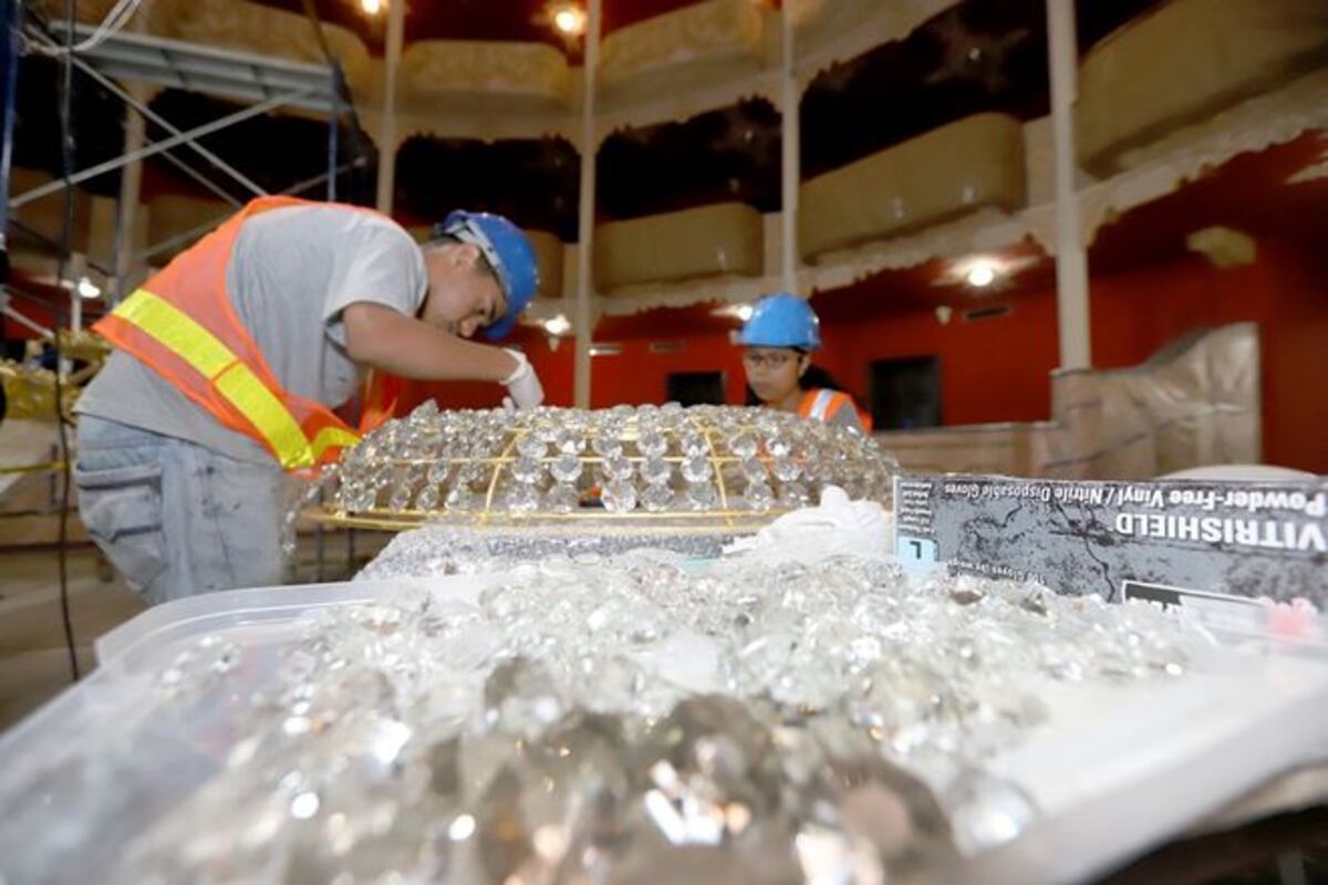 Histórico.Miren cómo está quedando el Teatro Nacional.Tiene 80% de avance. Video
