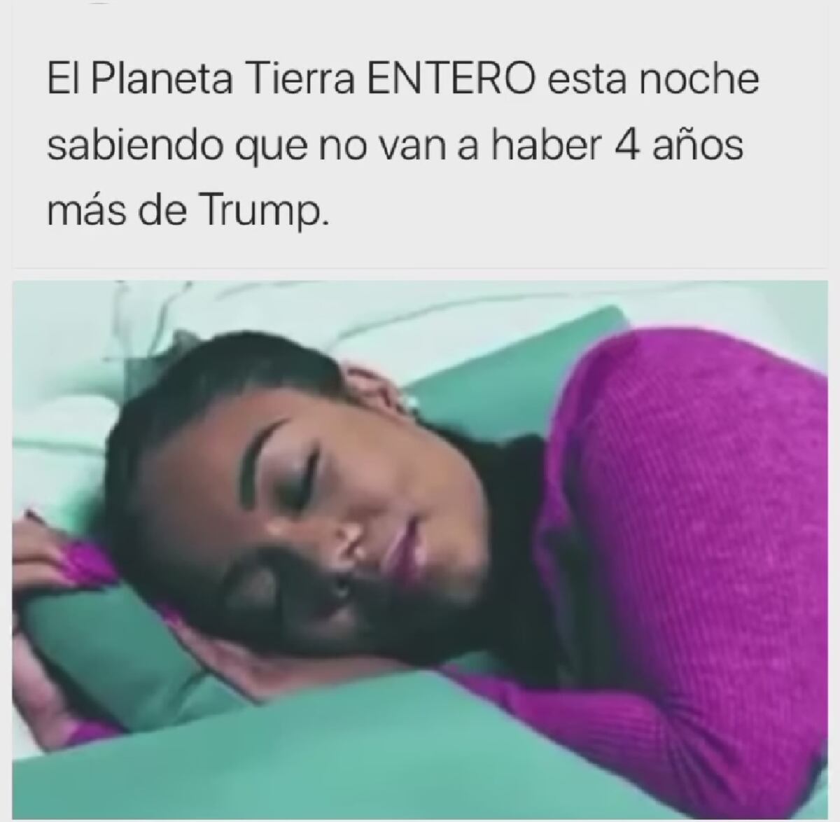 #ByeByeTrump. Las elecciones de E.E.U.U. dejaron memes buenísimos, chequea