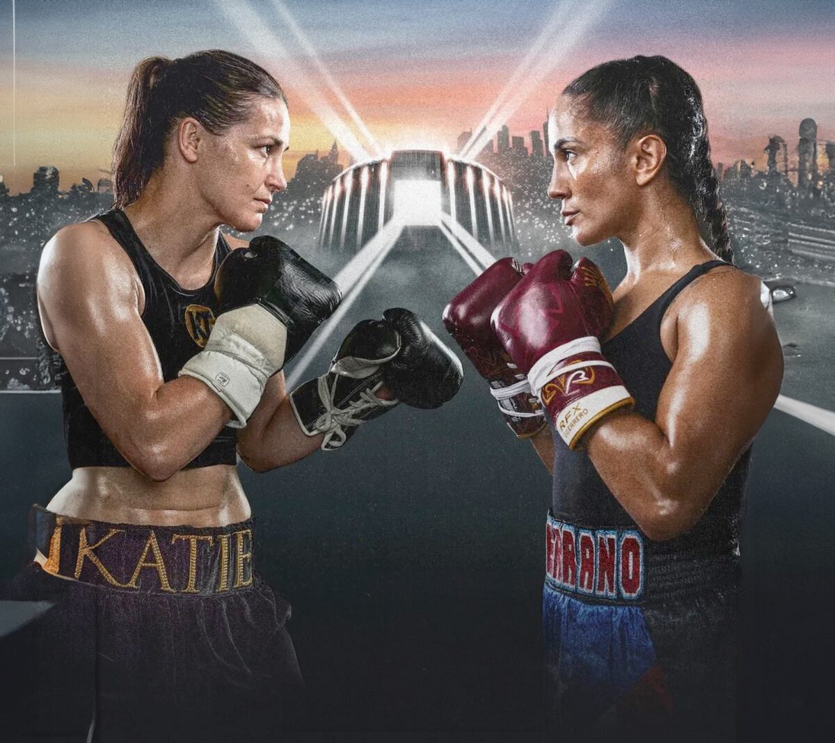 ¡Guerra de reinas! Taylor y Serrano chocan por tercera vez en una noche de puro fuego