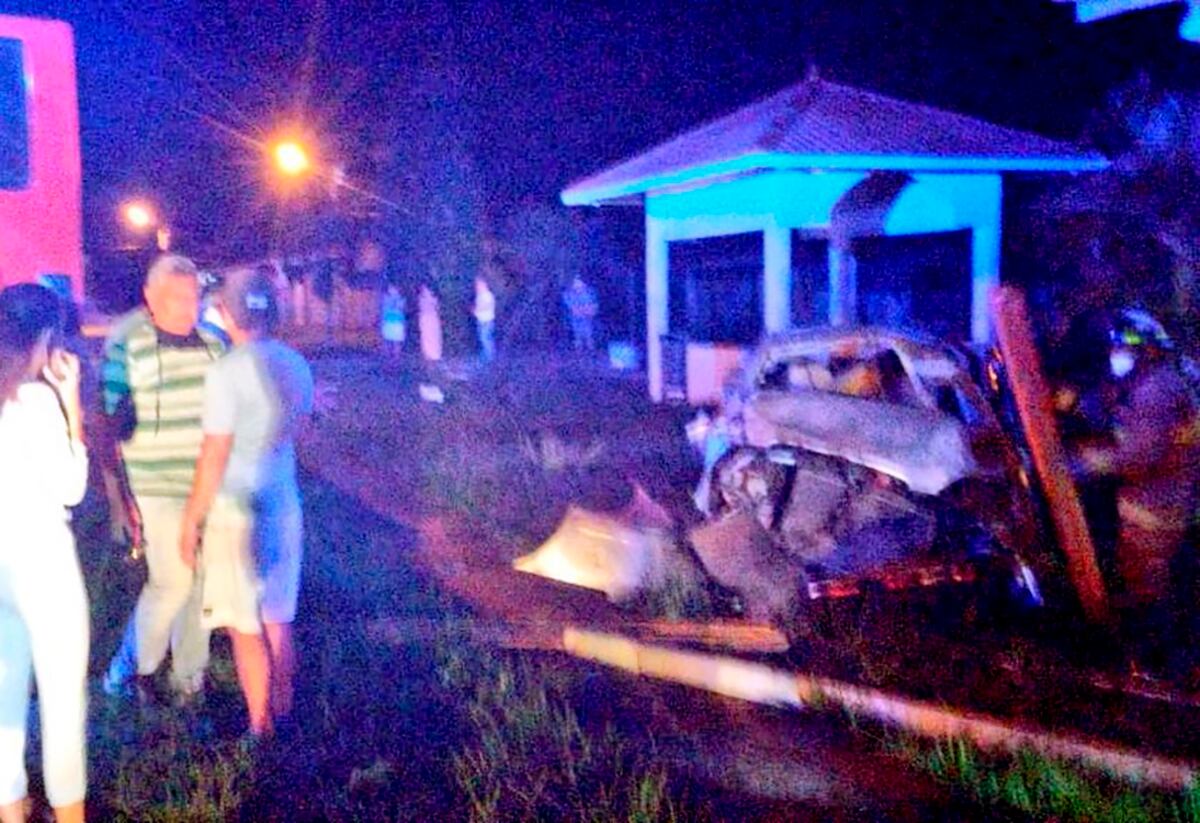 Solicitan sangre O+ para dos jóvenes que la noche del domingo sufrieron un accidente vehicular en la vía a Los Higos