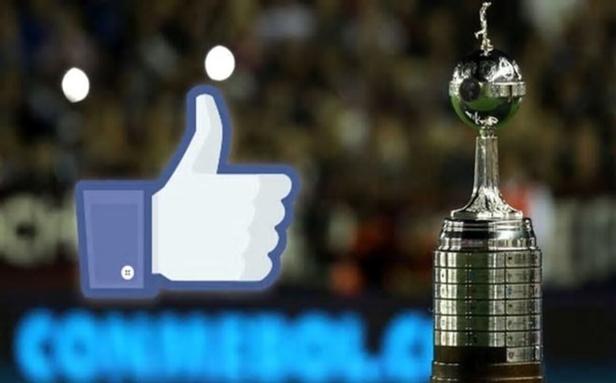 Facebook transmitirá partidos en vivo de la Copa Libertadores a partir de 2019
