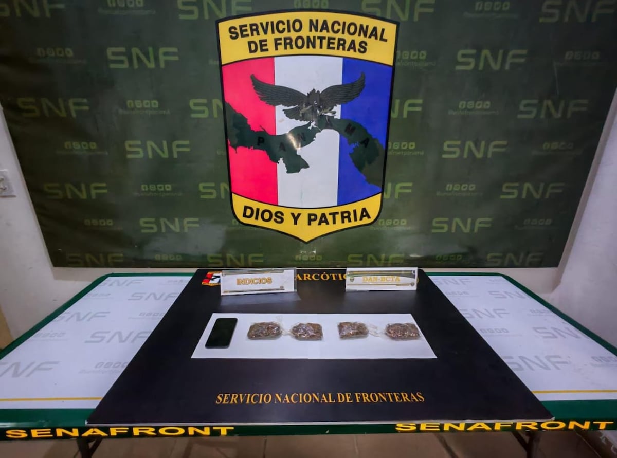 Pela’o cae con yerba en Puerto Armuelles