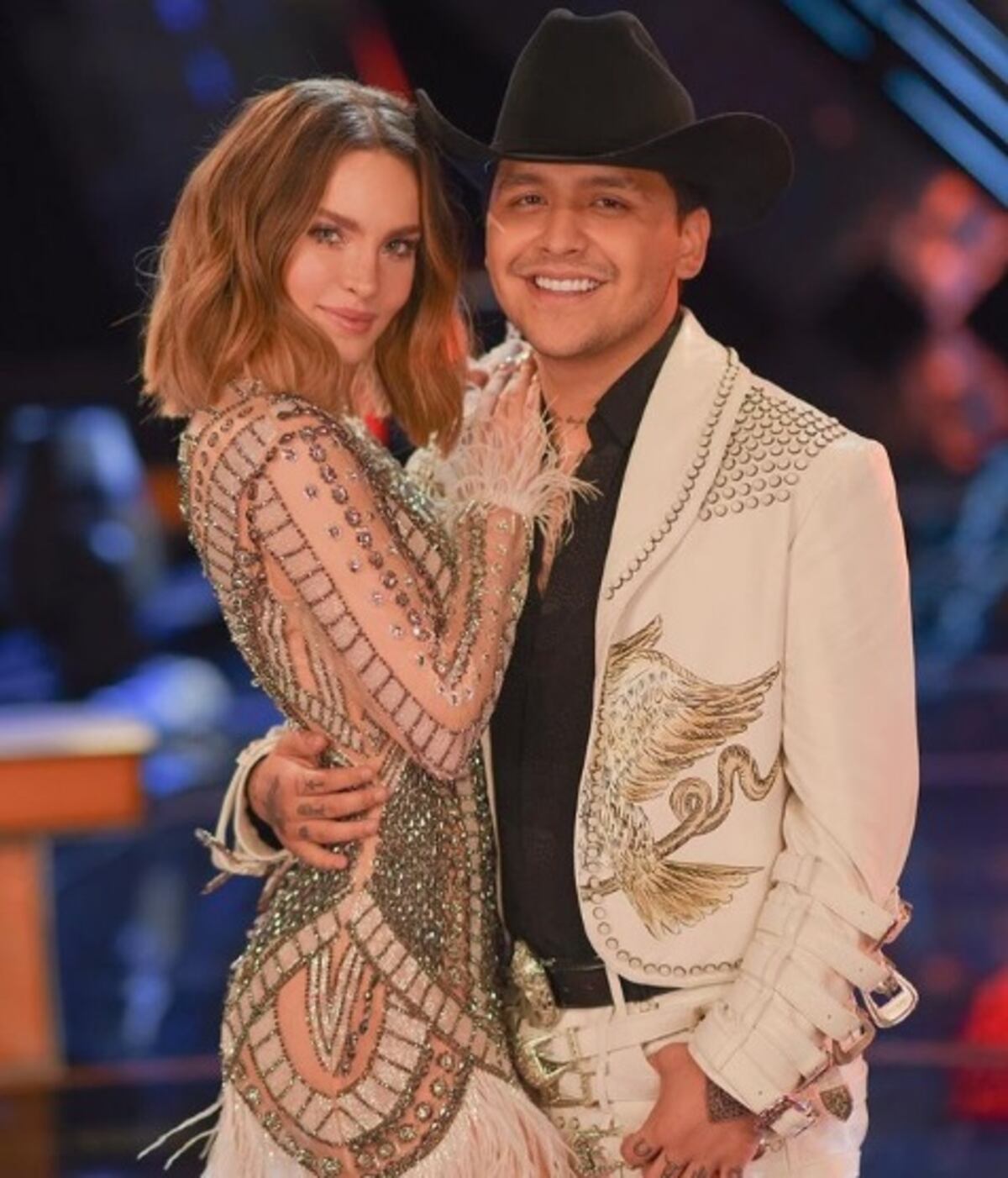 Exnovios de Belinda borran sus tatuajes a días de anuncio de su compromiso con Christian Nodal