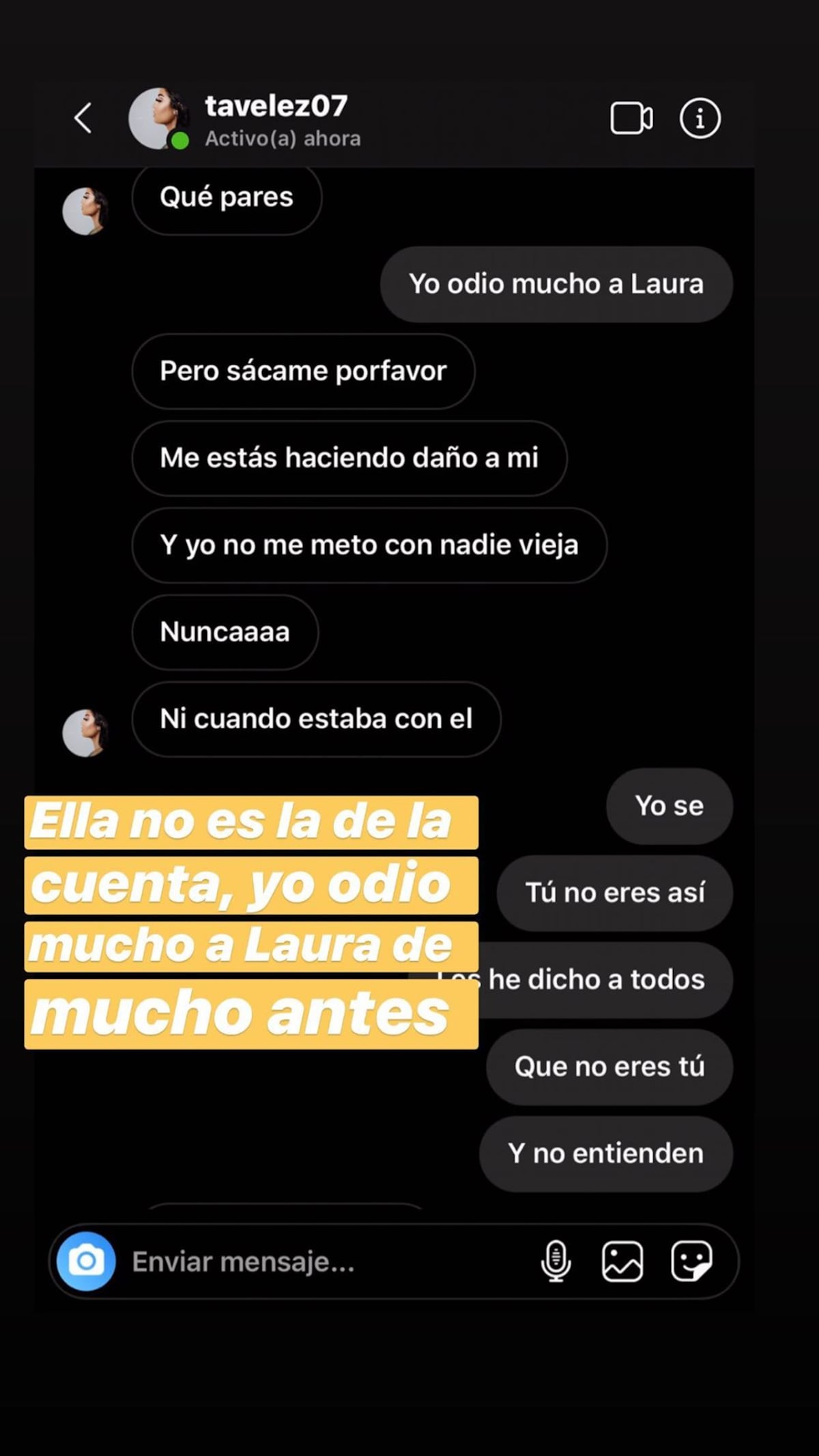 Santísimo. Acusan a exnovia de Yemil de difundirle videos íntimos y con una menor de edad