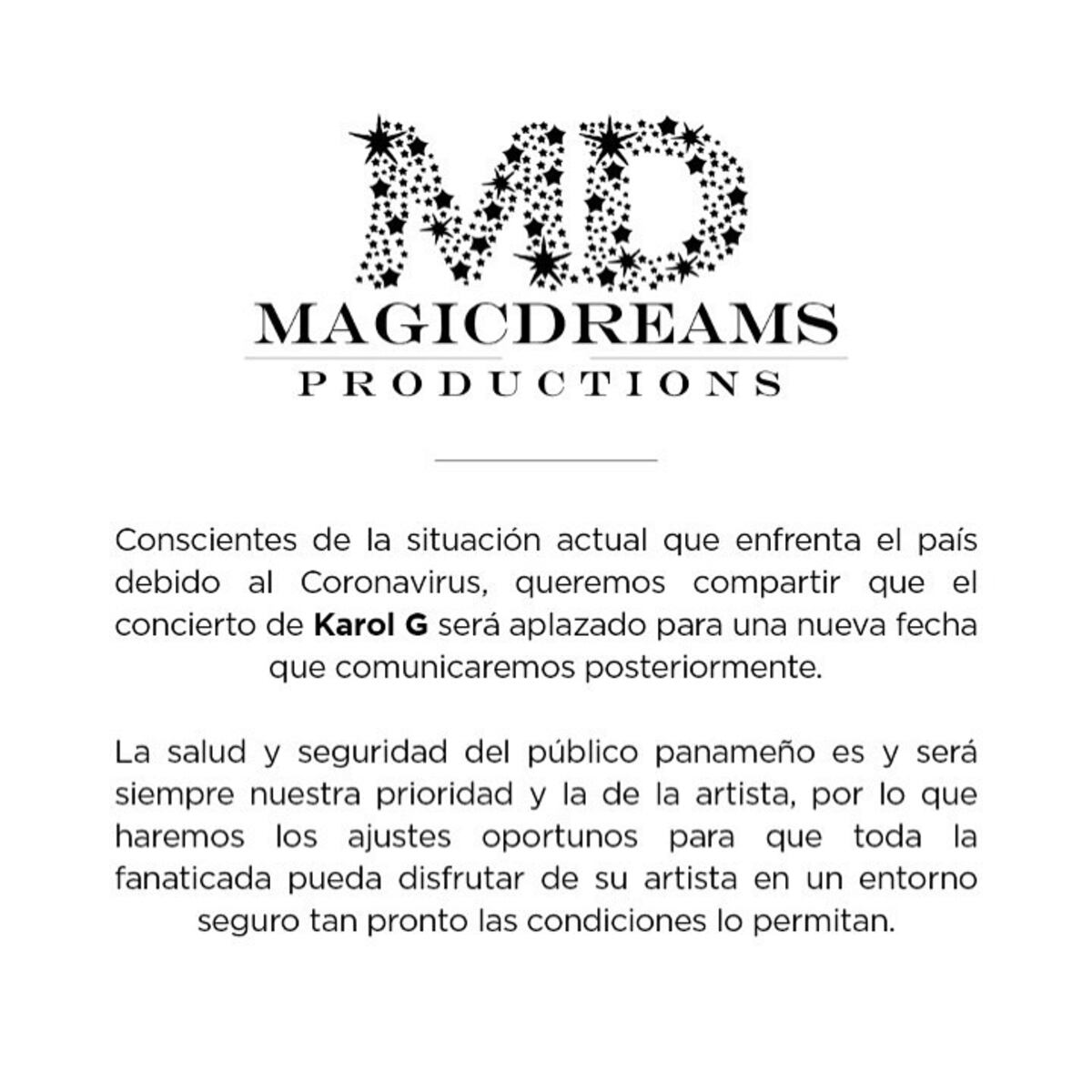 Hasta la tusa. Atención ‘Bebecitas’: suspenden corcierto de Karol G