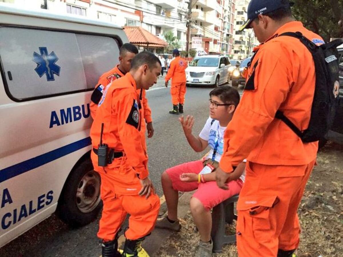Joven polaco salvó la vida de peregrina salvadoreña en la JMJ, confirmó Varela