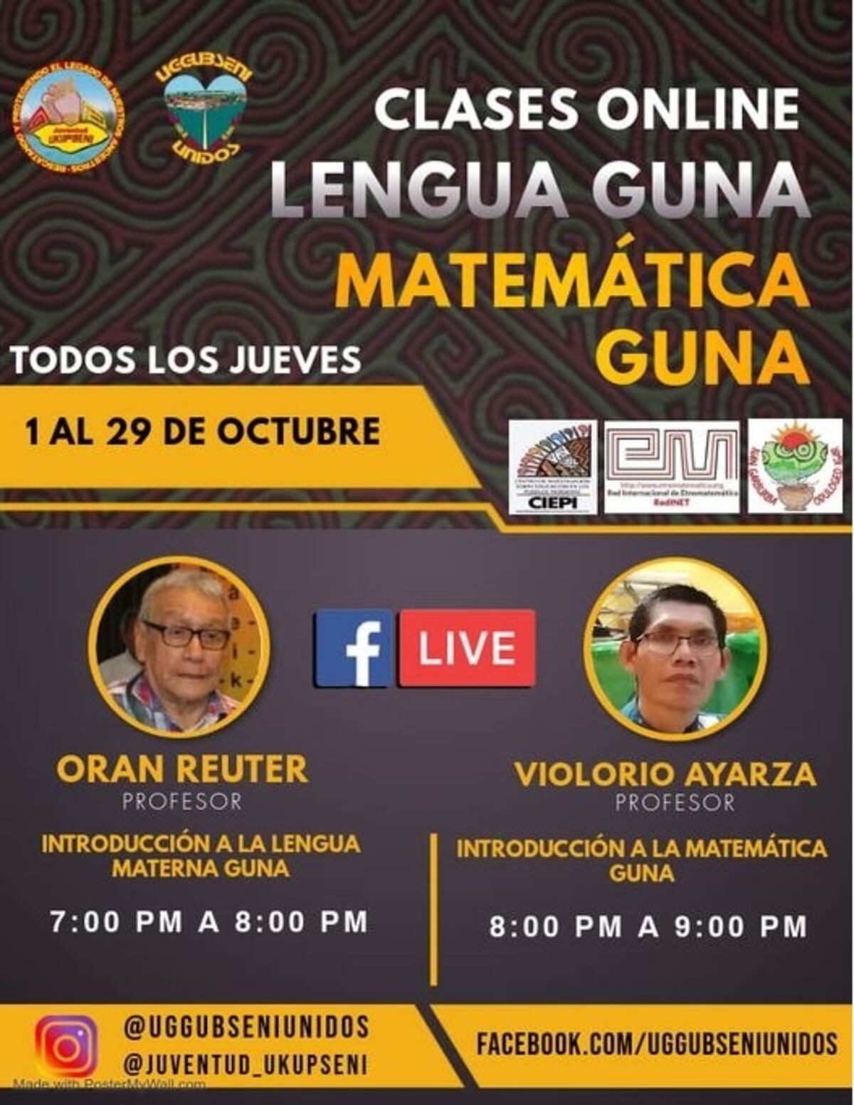 Dictarán cursos online sobre matemática en lengua guna