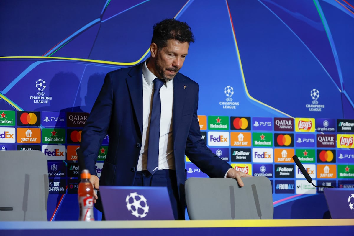 Cholo Simeone y el Atlético enfrentan el desafío más duro antes de la Champions