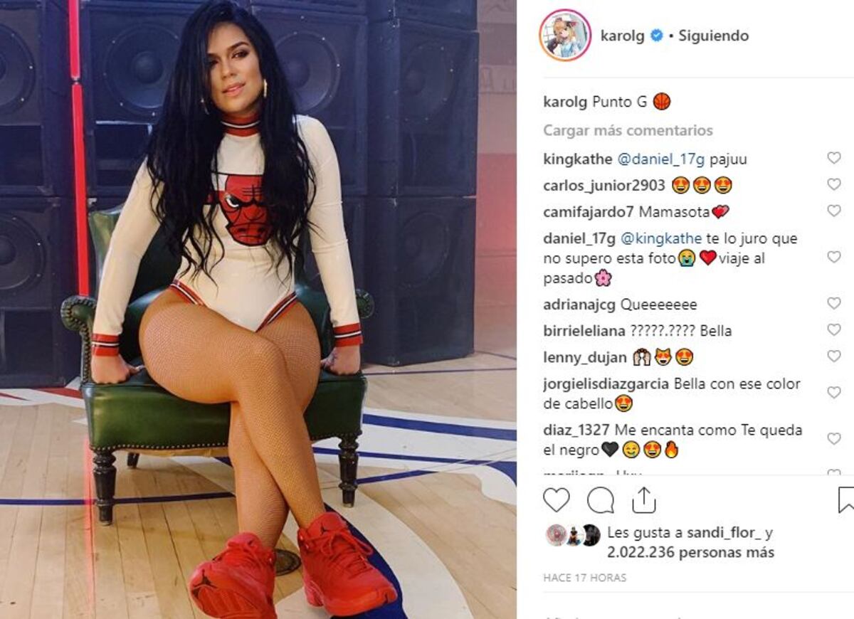 Karol G cambió de look y emocionó a sus fans en Instagram