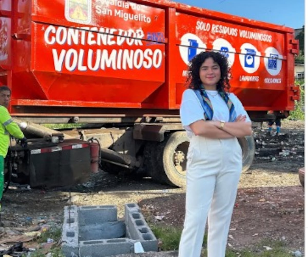 Irma Hernández instala ‘tinaqueras grandes solo para voluminosos’ en San Miguelito: Conoce los puntos