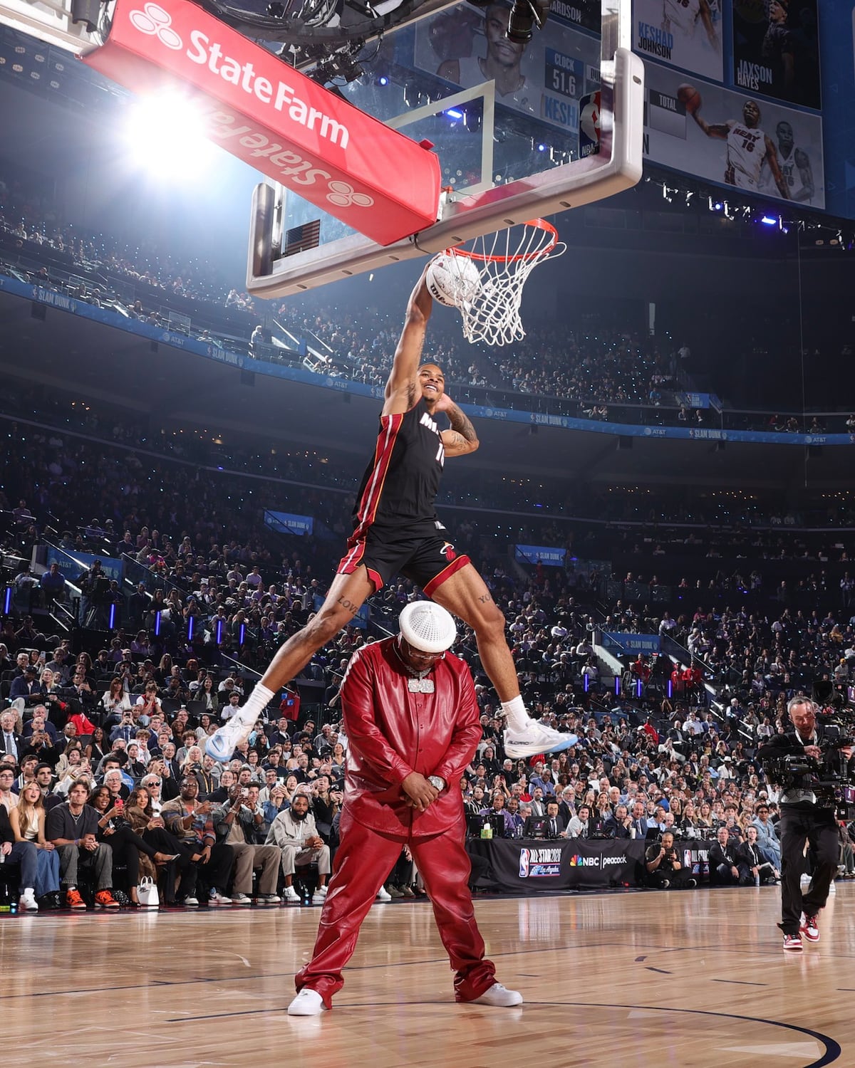 Concurso de donqueo en la NBA: Keshad Johnson vuela alto