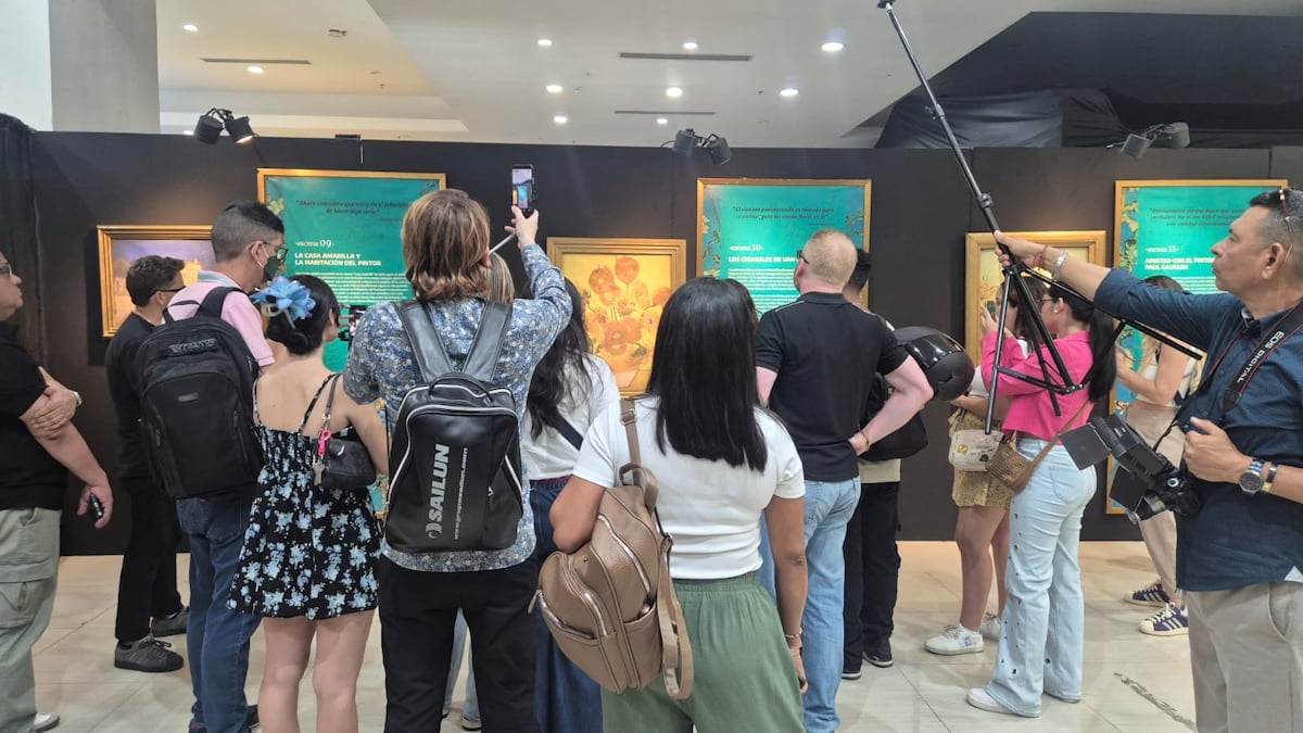 ¿Te imaginas entrar a un cuadro de Van Gogh? Así es la experiencia inmersiva que sorprende a sus visitantes en Los Andes Mall