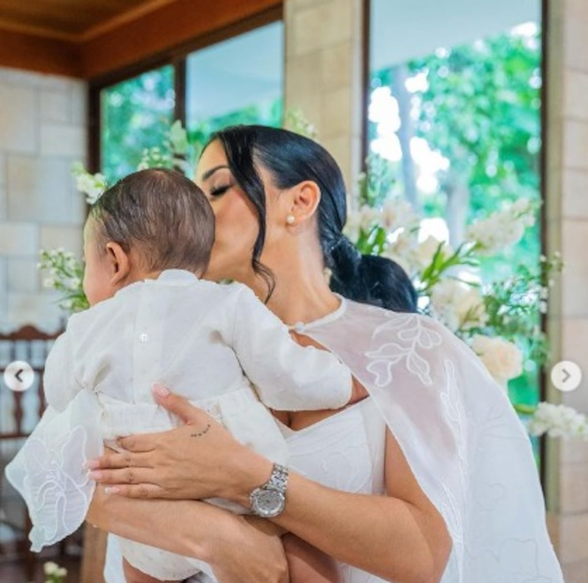 El hijo de Dímelo Flow y Jacky Guzmán ya fue ‘bautizado’