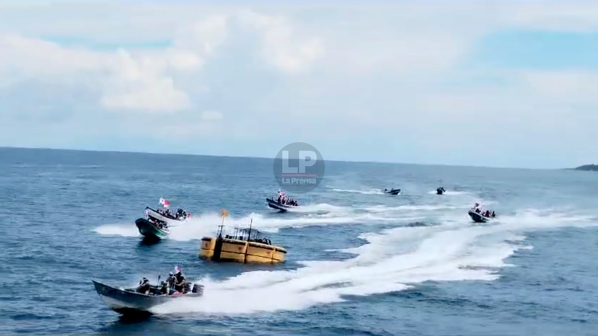 Protestas llegan al puerto de Minera Panamá en Donoso