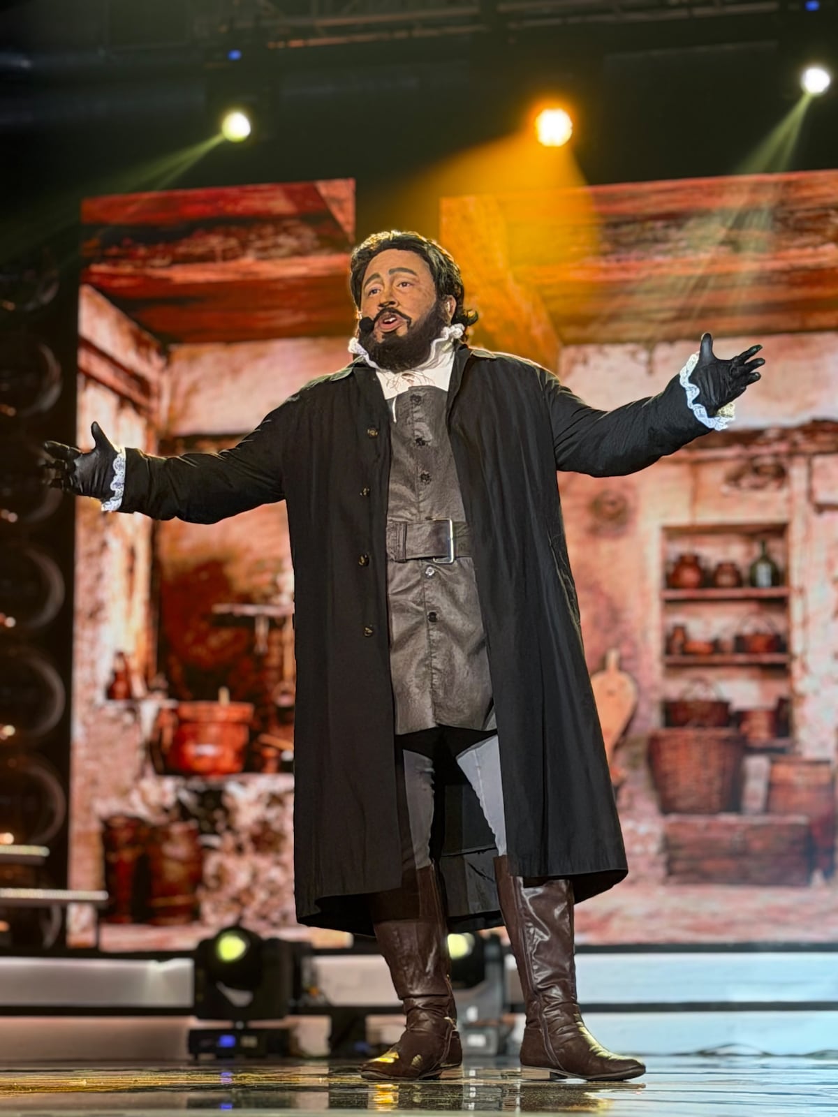Final de Tu Cara Me Suena: Rikiplops se tiró su ópera en italiano, interpretó a Pavarotti y se llevó la corona de la competencia