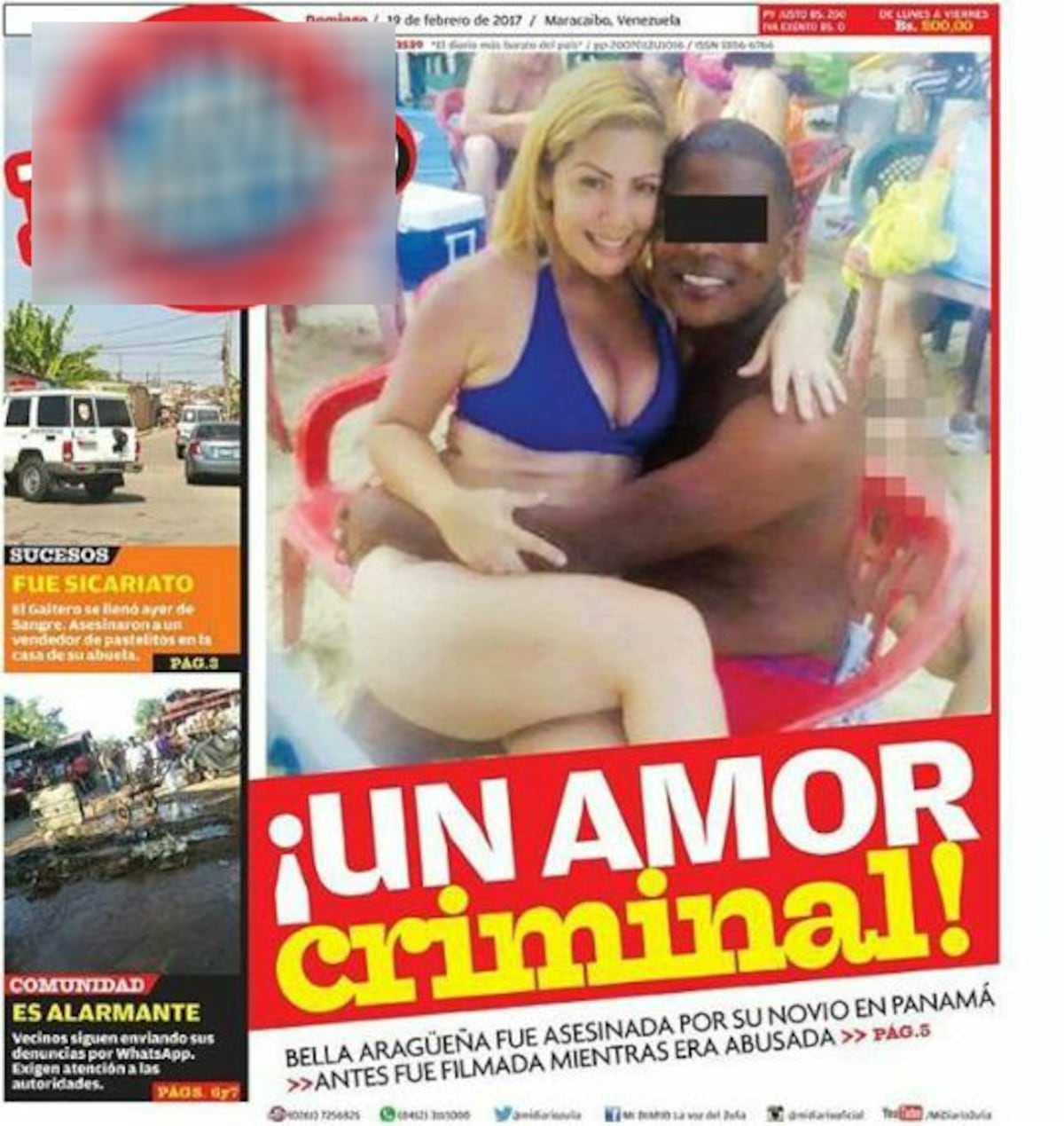 SADISMO. Venezolano filmaba mientras abusaba de ella antes de matarla