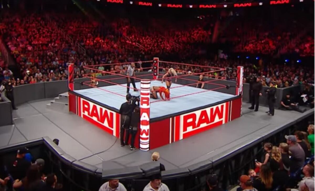 Murciélago irrumpe durante pelea de la WWE y asusta a Ronda Rousey