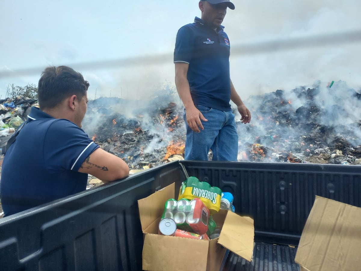 Acodeco asegura la seguridad de los consumidores con la destrucción de productos decomisados en Los Santos