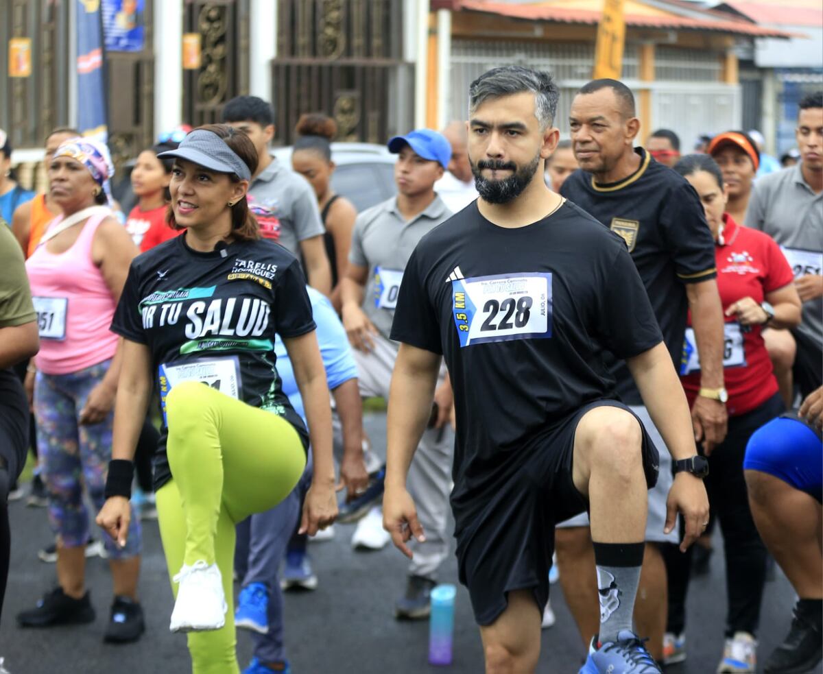 🏃‍♀️ ¡Los pusieron a madrugar! San Miguelito vibró con su Carrera-Caminata 3.5K este domingo