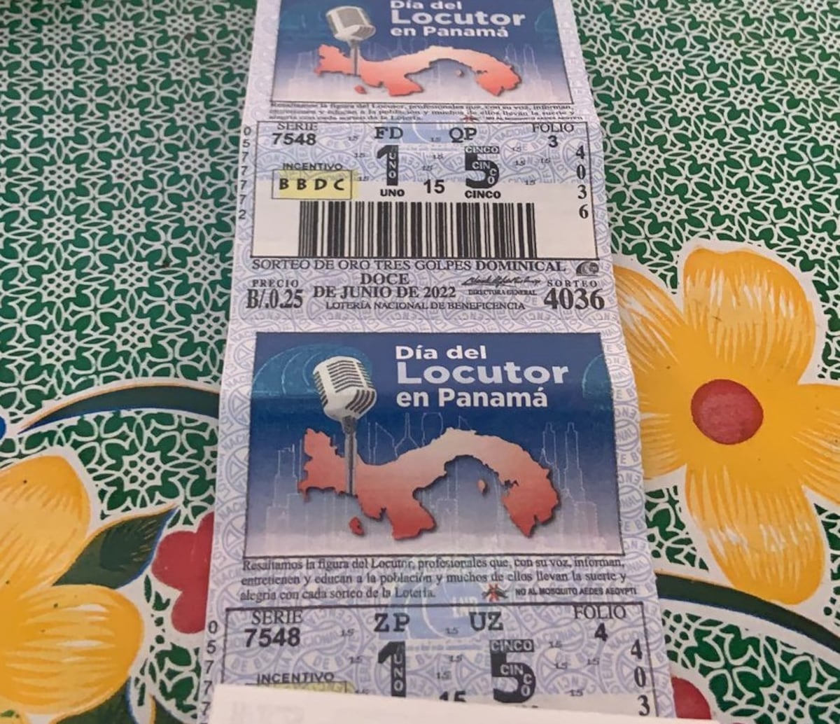 Lotería domingo 14 de julio