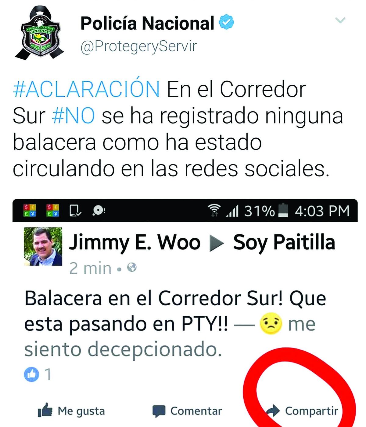 POR MENTIROSOS. Sanciones penales para difusores de noticias falsas