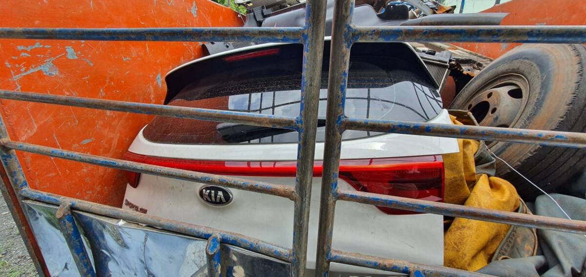 Vehículos robados en la capital eran desmantelados en Capira 