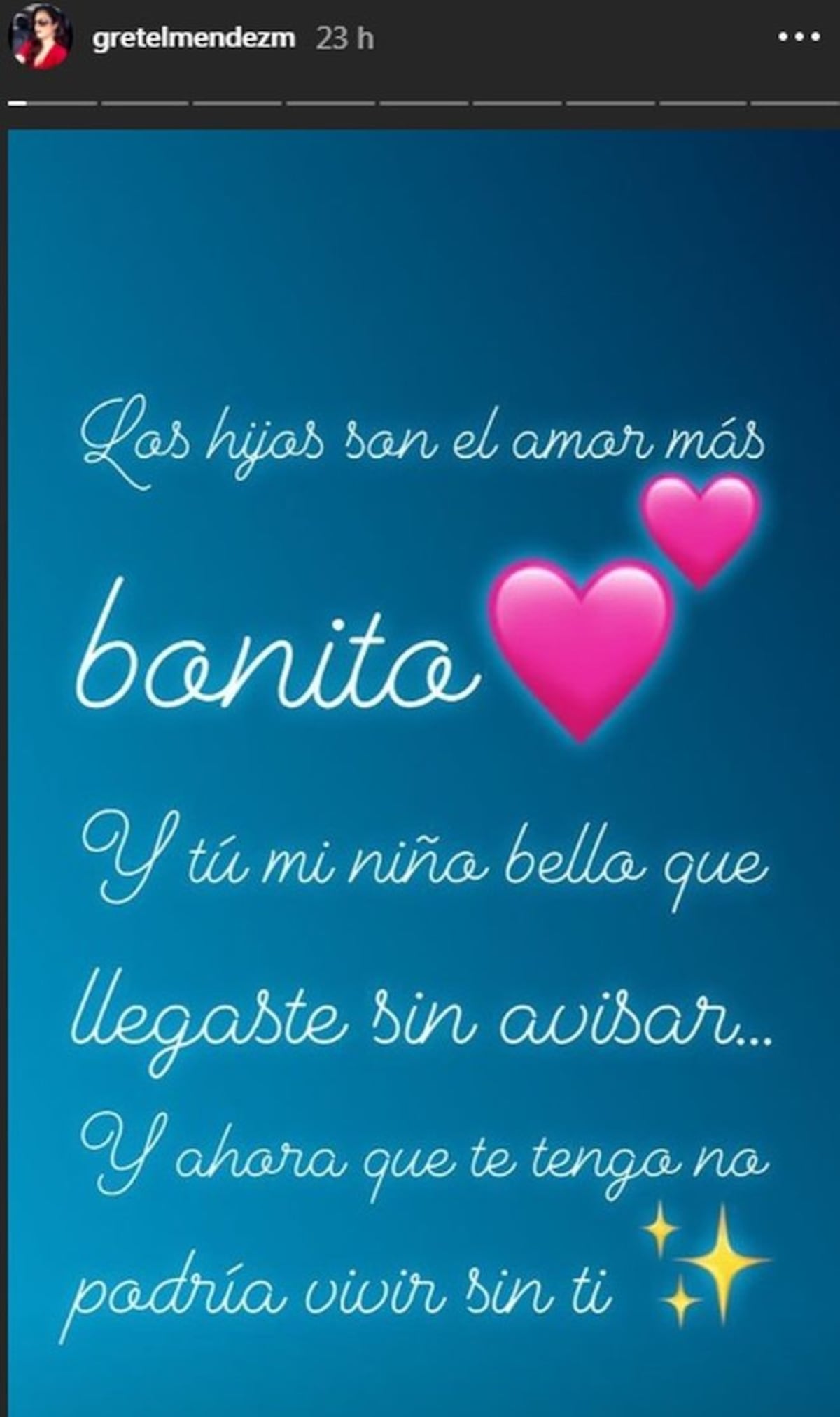 Presentadora de noticias, Gretel Méndez, fuera de pantallas. Tuvo otro varoncito