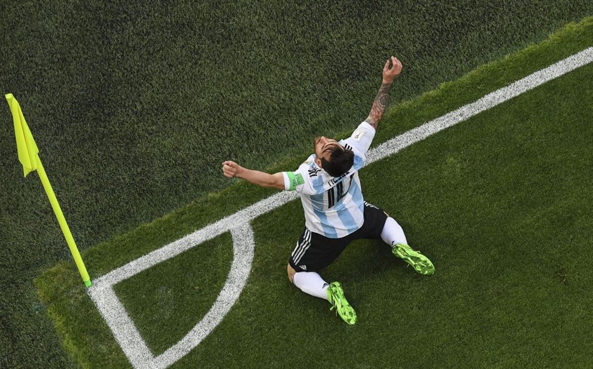 Messi se vuelve a poner el pantalón de Argentina