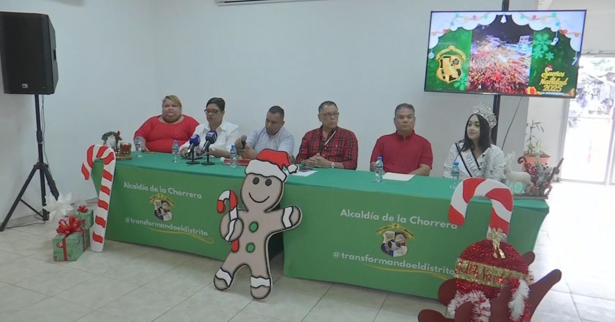 La Chorrera se ilumina con “Sueños de Navidad”: villas, desfile y cine familiar