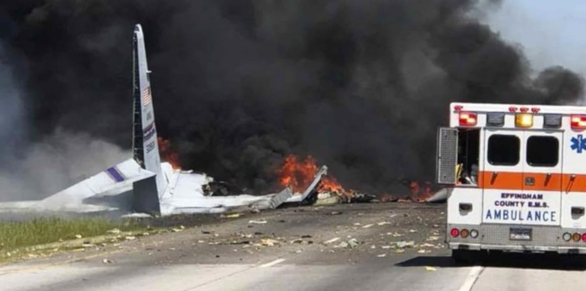 ¡ERAN BORICUAS! Los 9 tripulantes del avión militar que cayó en Georgia