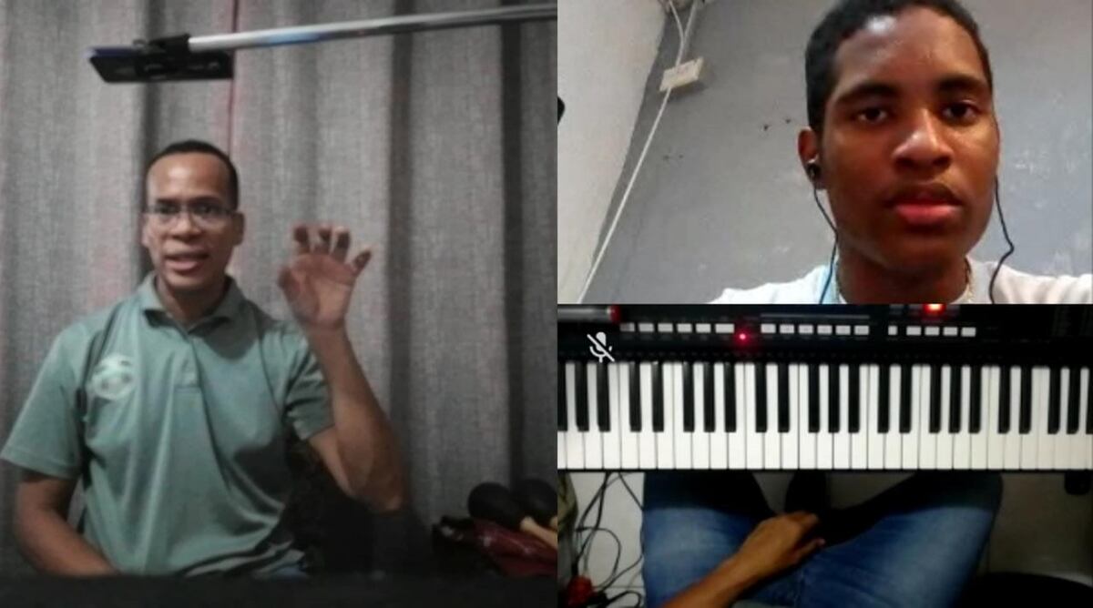 Aprovechen las clases de músicas gratis que ofrece la Policía Nacional