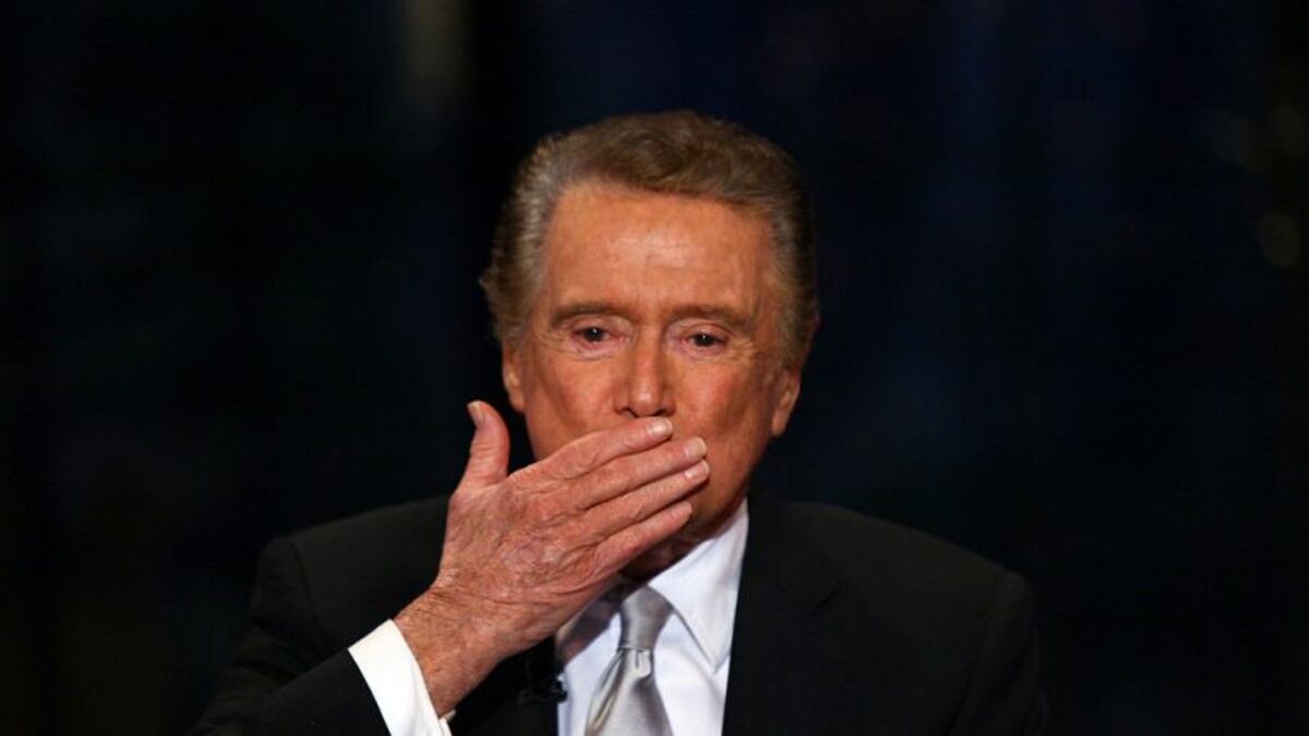 Muere Regis Philbin, estrella de la TV estadounidense, a los 88 años