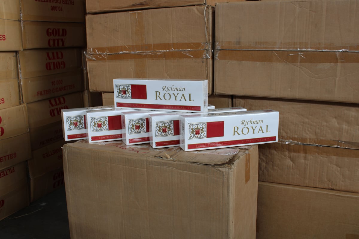 Decomisan más de mil 500 pacas de cigarrillos de dudosa procedencia en Veraguas