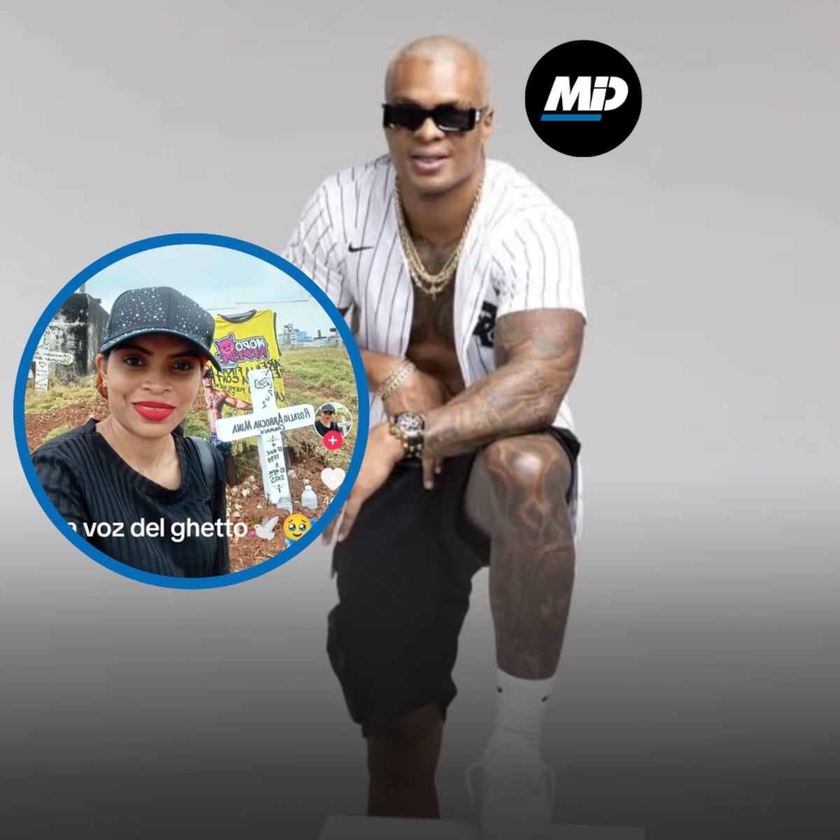 ‘Ponte Sayayin’ Fan de Chamaco visita su tumba y genera debate en redes