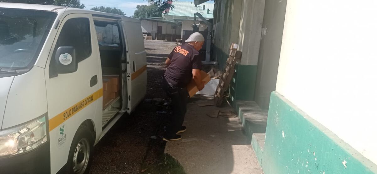  Trasladan medicamentos  vía aérea para el tratamiento de infantes en  Chiriquí