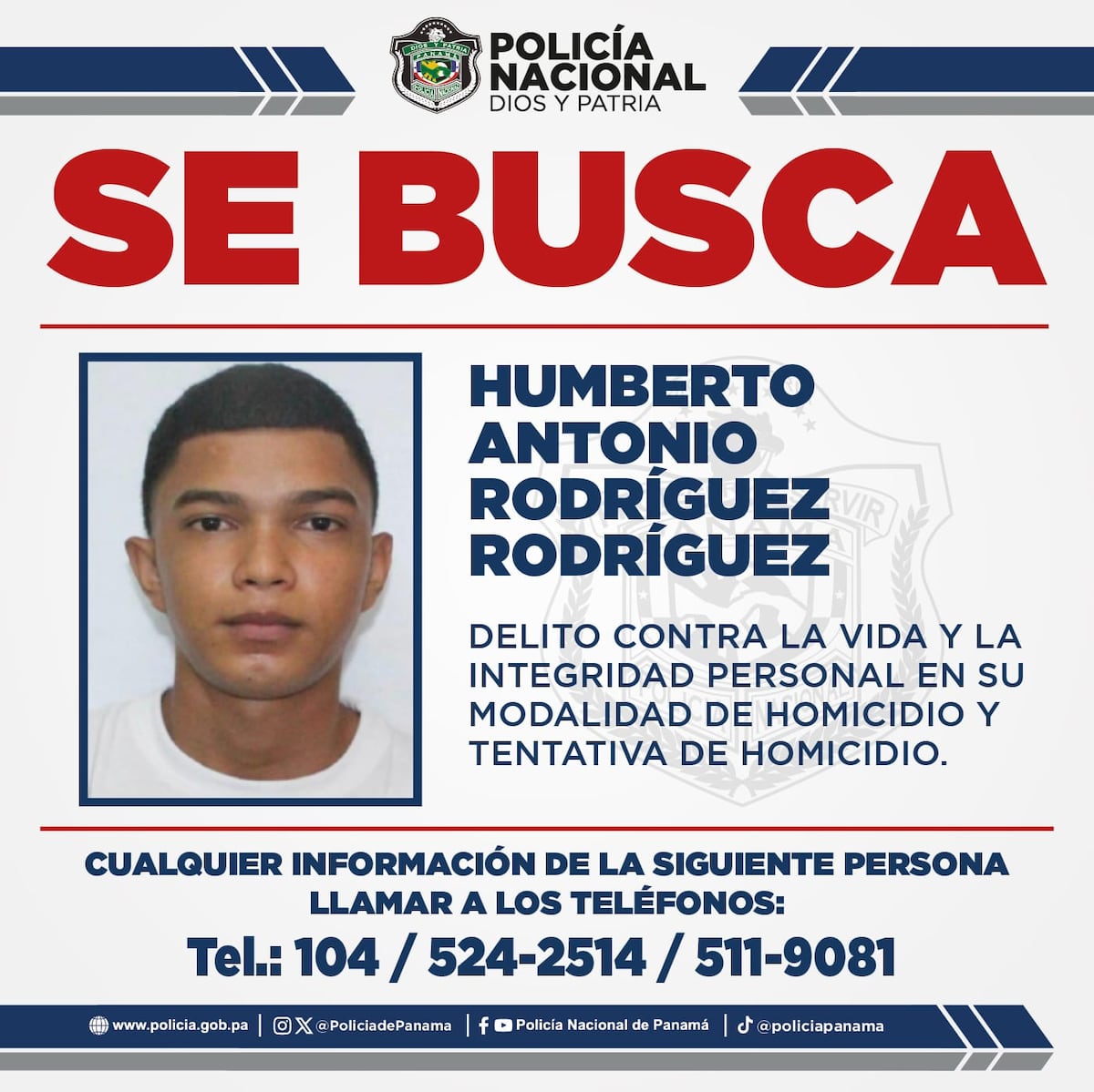 ¡Alerta en Colón! Policía busca a cuatro sospechosos de homicidio