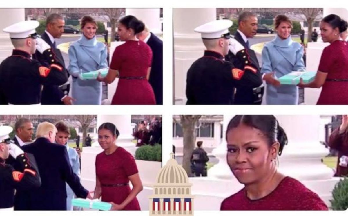 Michelle Obama cuenta por fin qué le regaló Melania Trump