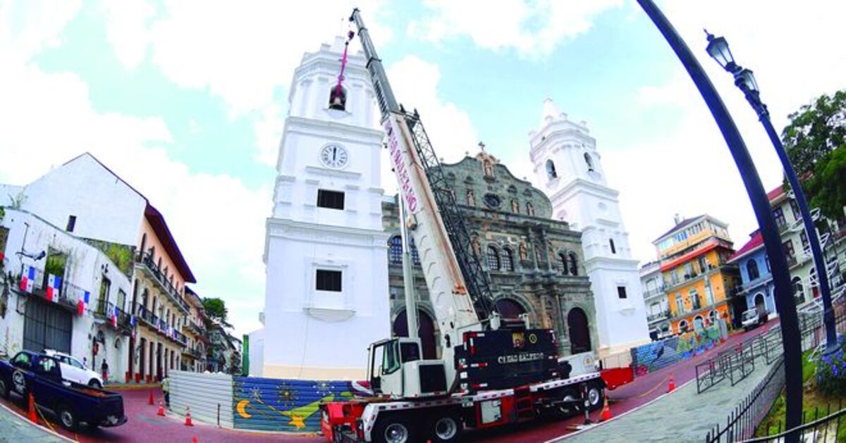 Que suenen. Casi lista instalación de campanas en la catedral basílica