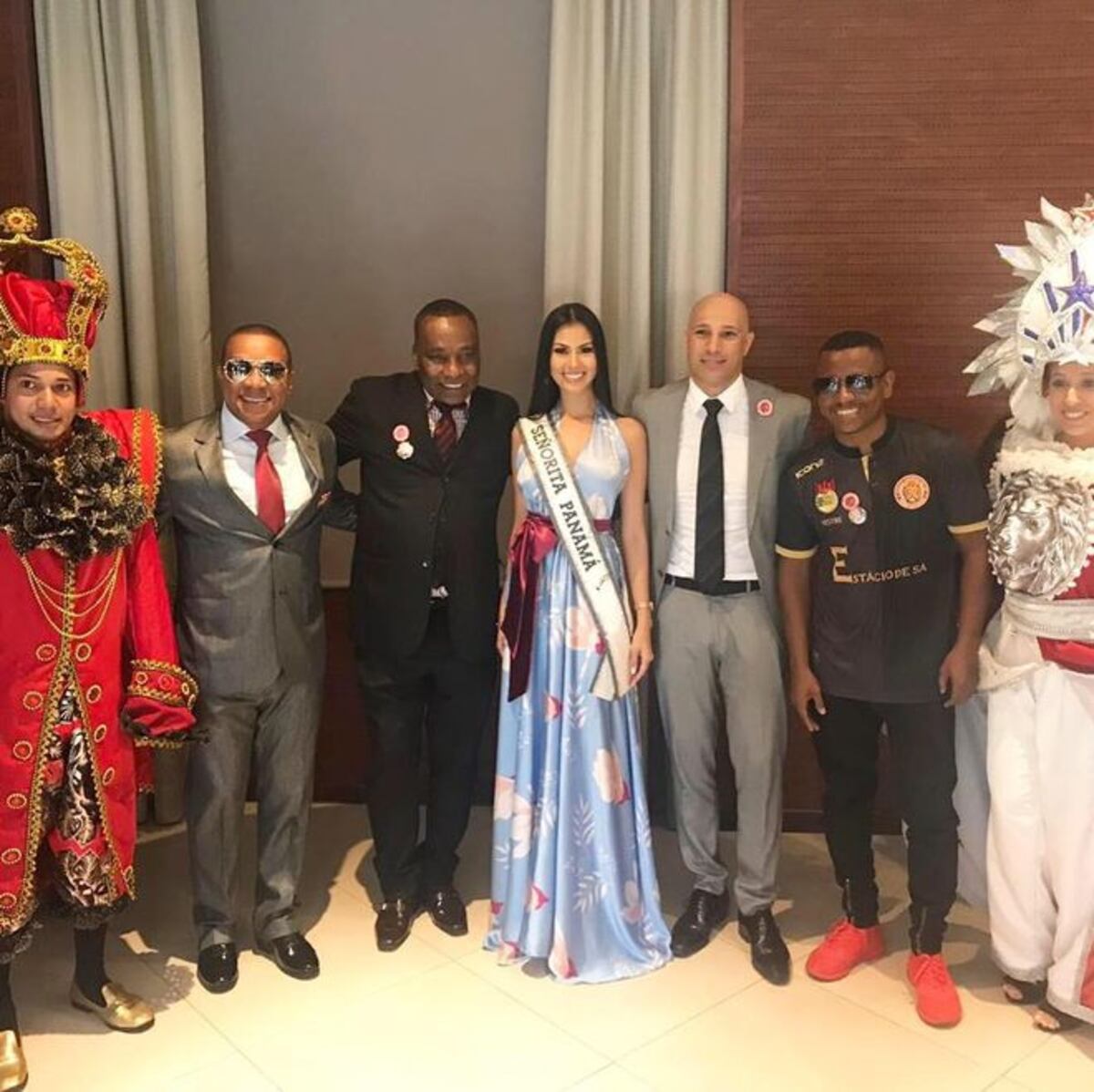 Rosa Iveth Montezuma, lista para el Carnaval de Río.También va la One Two